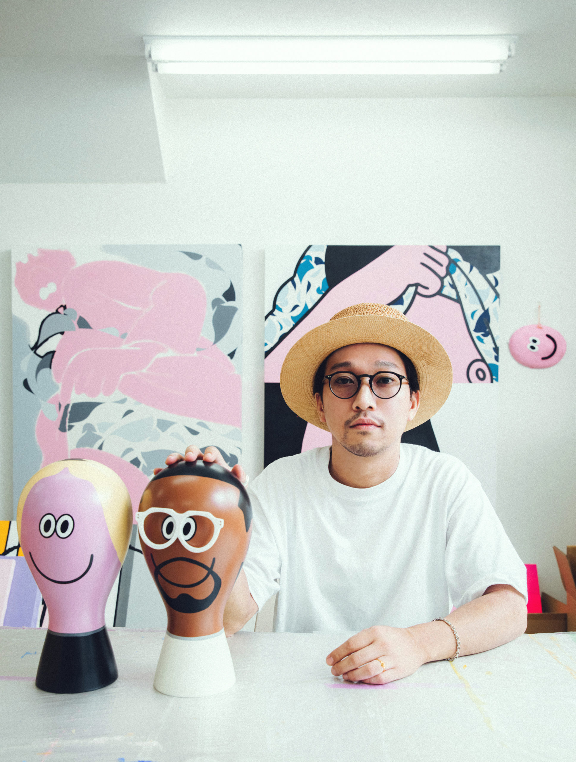 シンプルな顔が雄弁に訴える、アーティストfaceが捉える人の姿 - TOKION