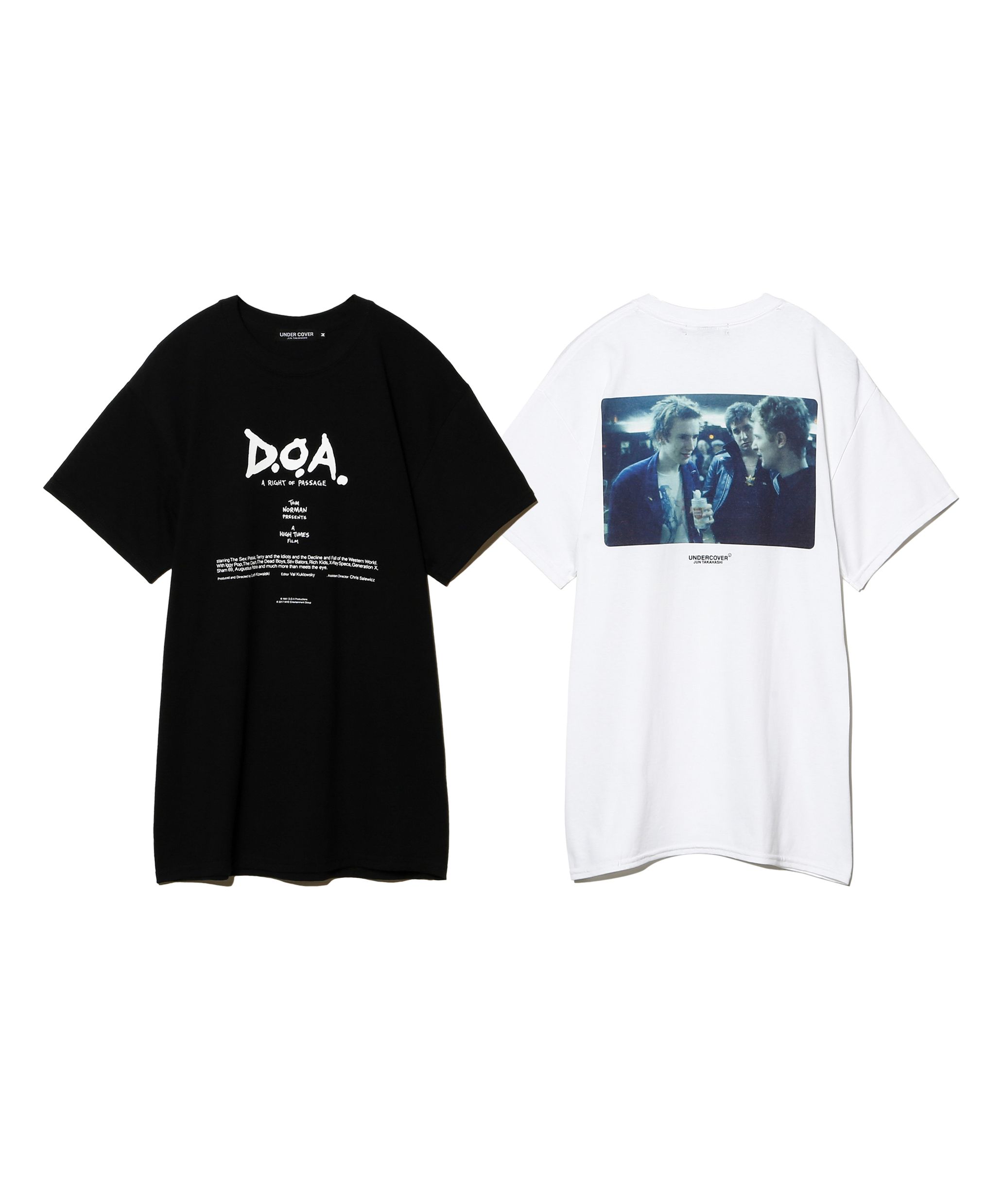 アンダーカバー」がパンク・ドキュメンタリー映画『D.O.A.』との