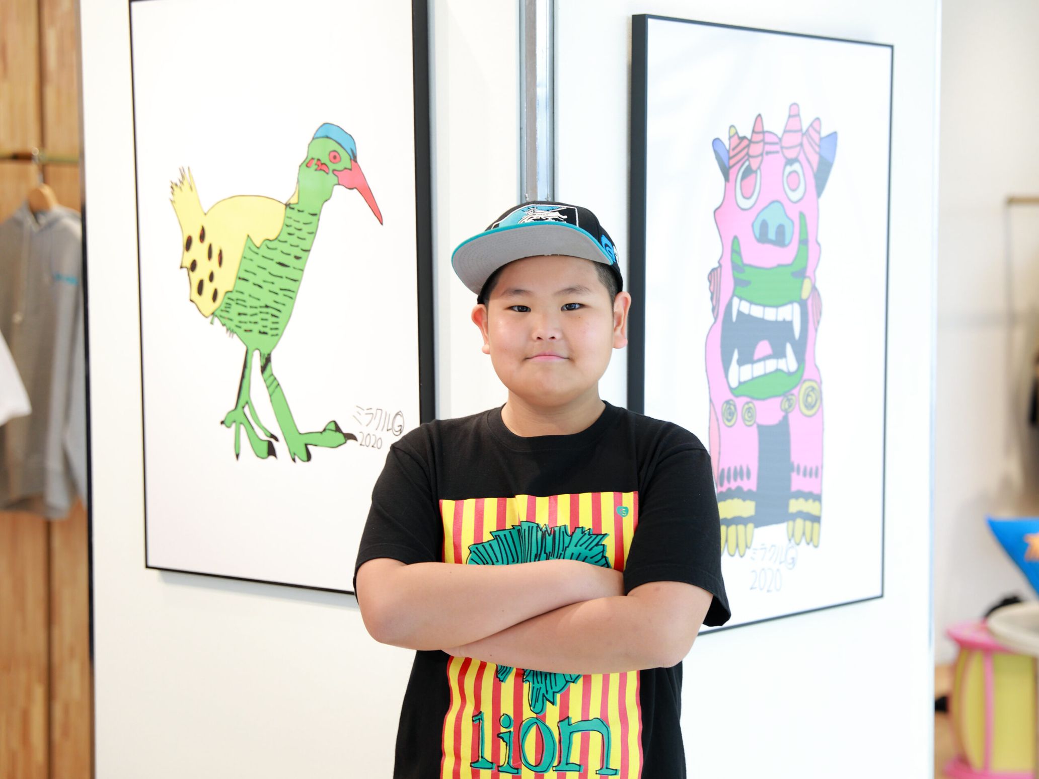 12歳のイラストレーター Miracle Kun ミラクルくん が作品を通して伝えたいハッピーな世界 Tokion