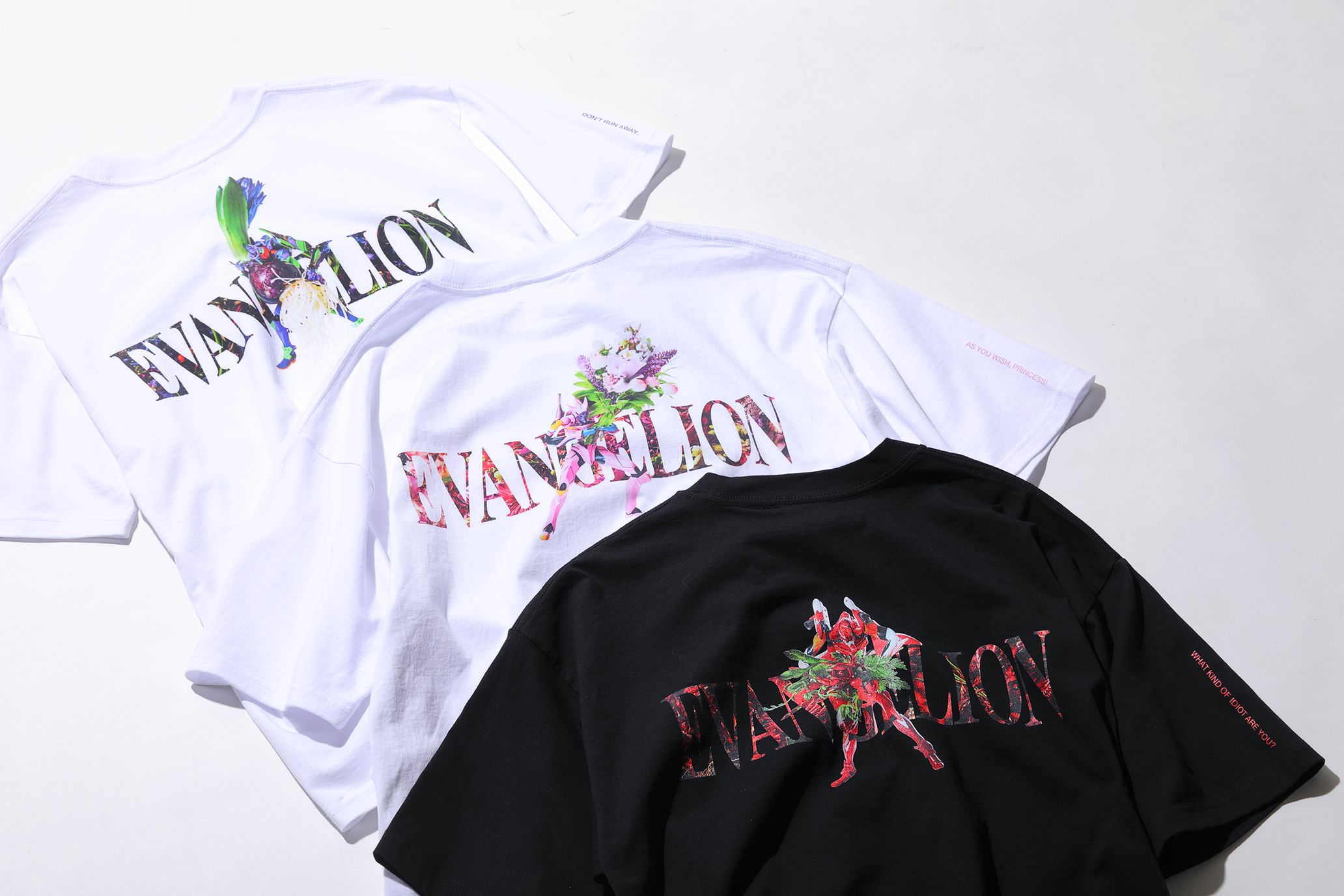 Evangelion and Flower Artist Group AMKK's Co-produced Merch On