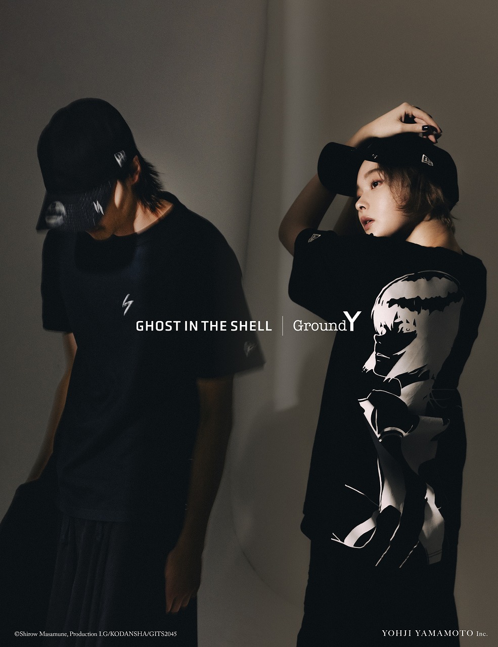 グラウンド ワイ Ghost In The Shell Sac 45 ニューエラ のトリプルコラボ 草薙素子などの描き下ろしイラストを採用 Tokion
