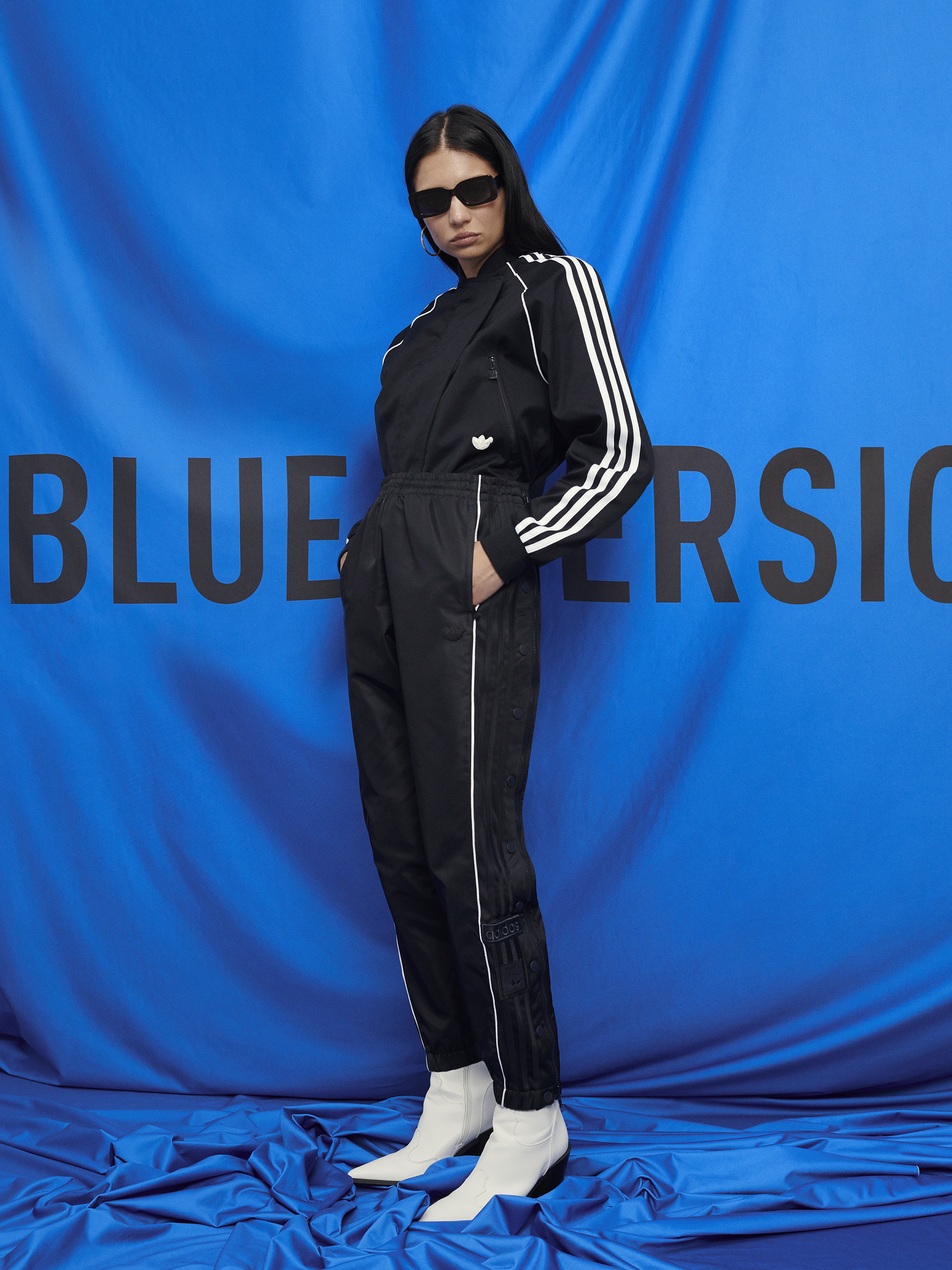 45％割引L【18％OFF】 adidas BLUE VERSION ベッケンバウアー トラックジャケット ジャージ トップスL