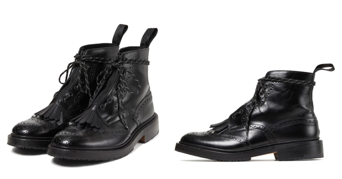 Triacker’s ブーツ ディーベック」と英国「トリッカーズ」がコラボ - TOKION