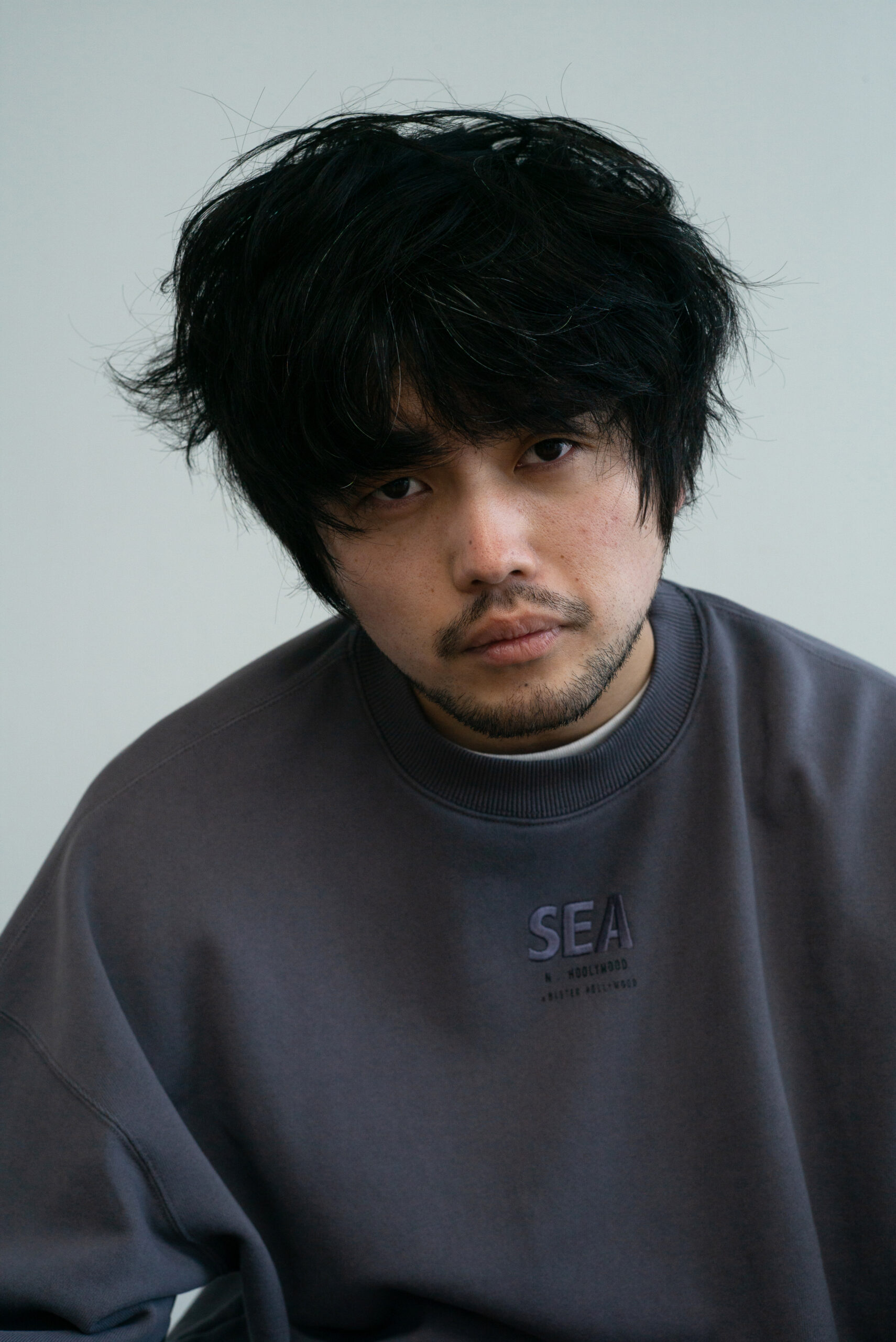 高級素材使用ブランド WIND AND SEA N.HOOLYWOOD SWEAT SHIRT 井口理