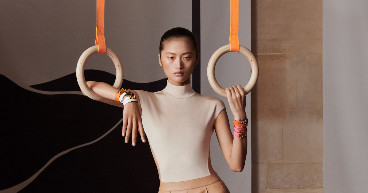 エルメス」がフィットネスイベントを開催 メゾンのアクセサリー
