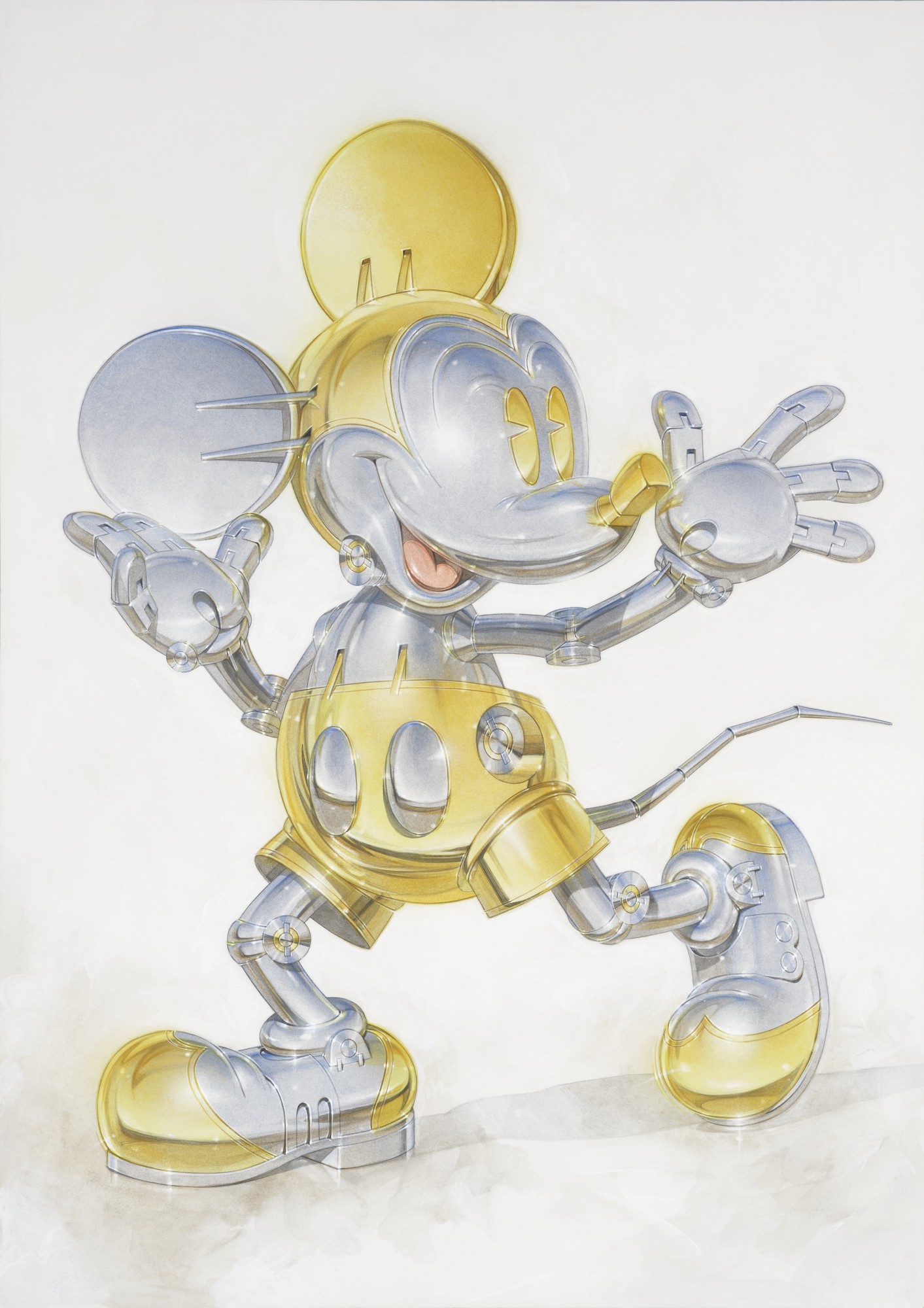 空山基 ミッキーマウス Sorayama Mickey ソフビ-