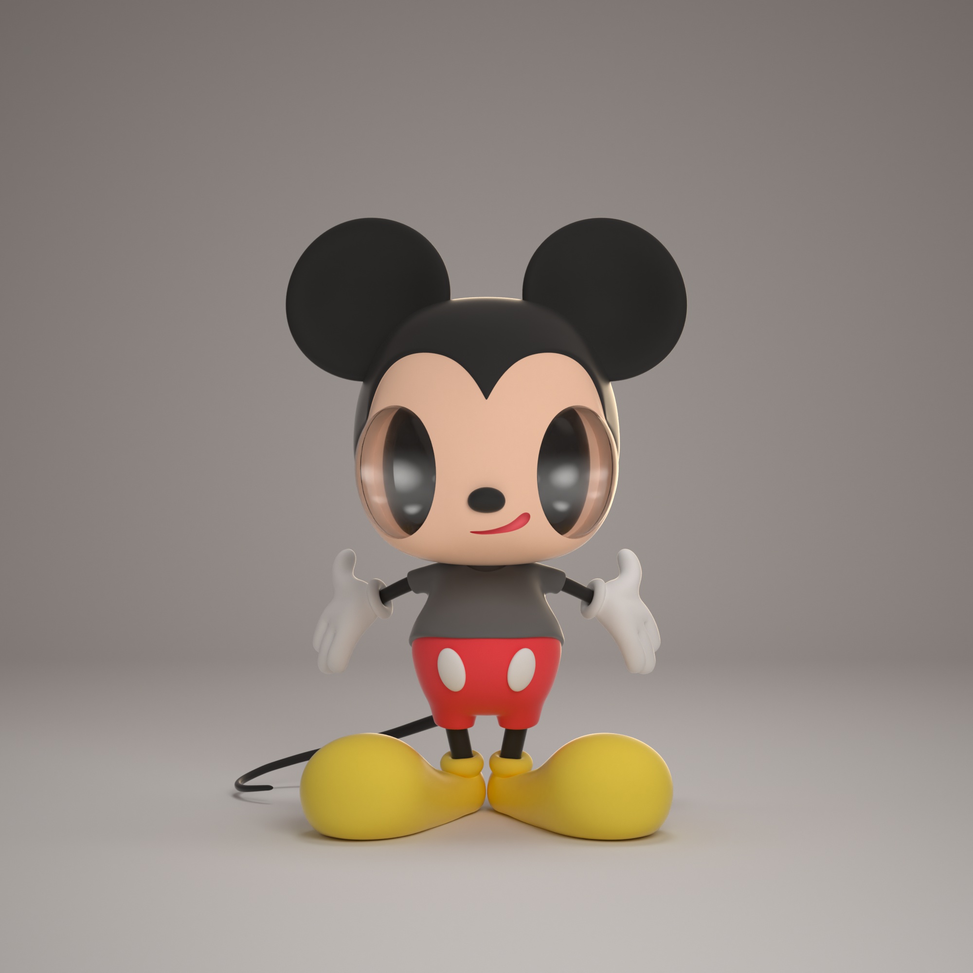 お得】 ミッキーマウス yoshirotten ポスター 渋谷パルコ限定 Mickey 