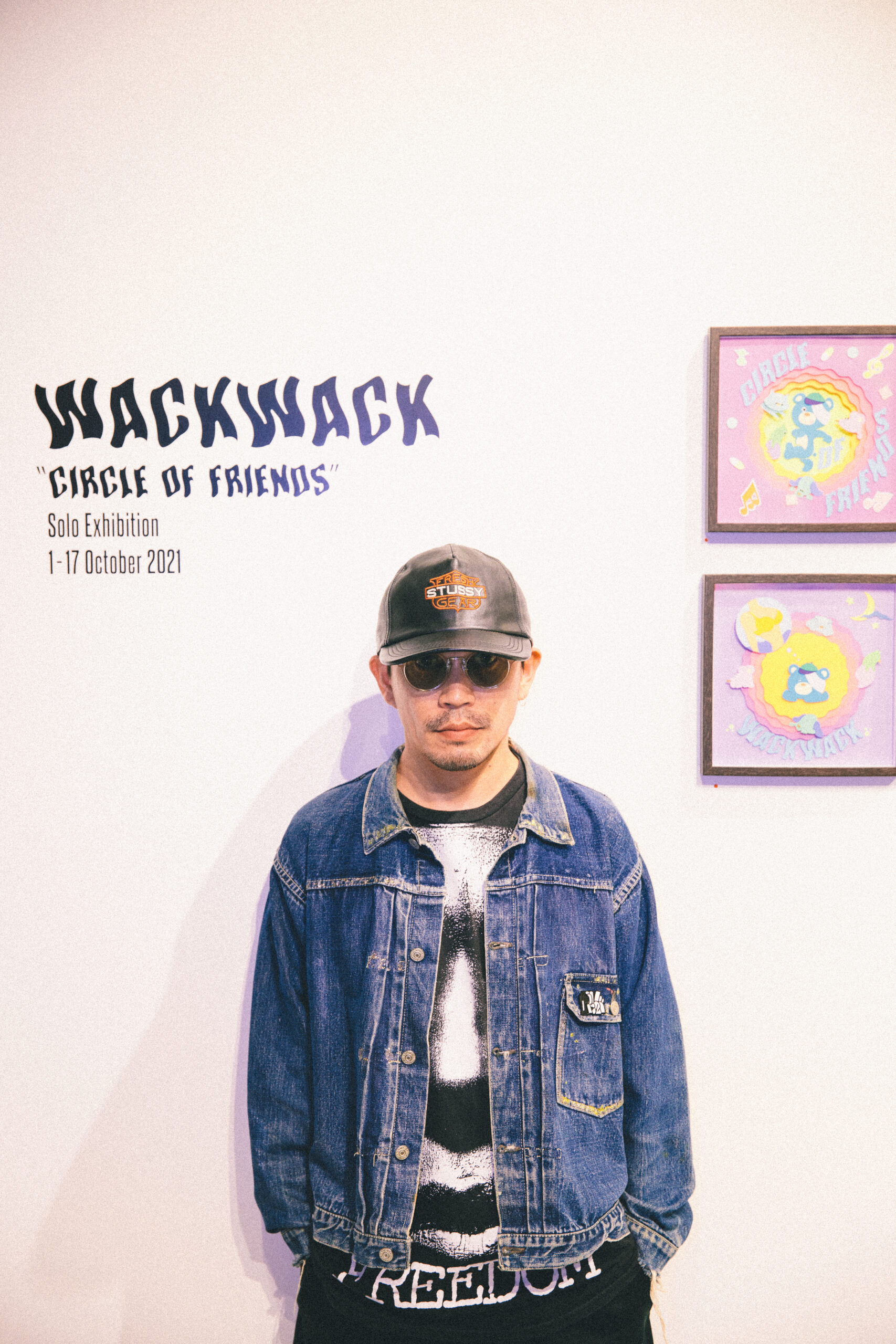 イルでハッピーな切り絵ワールドwackwack「Circle of friends