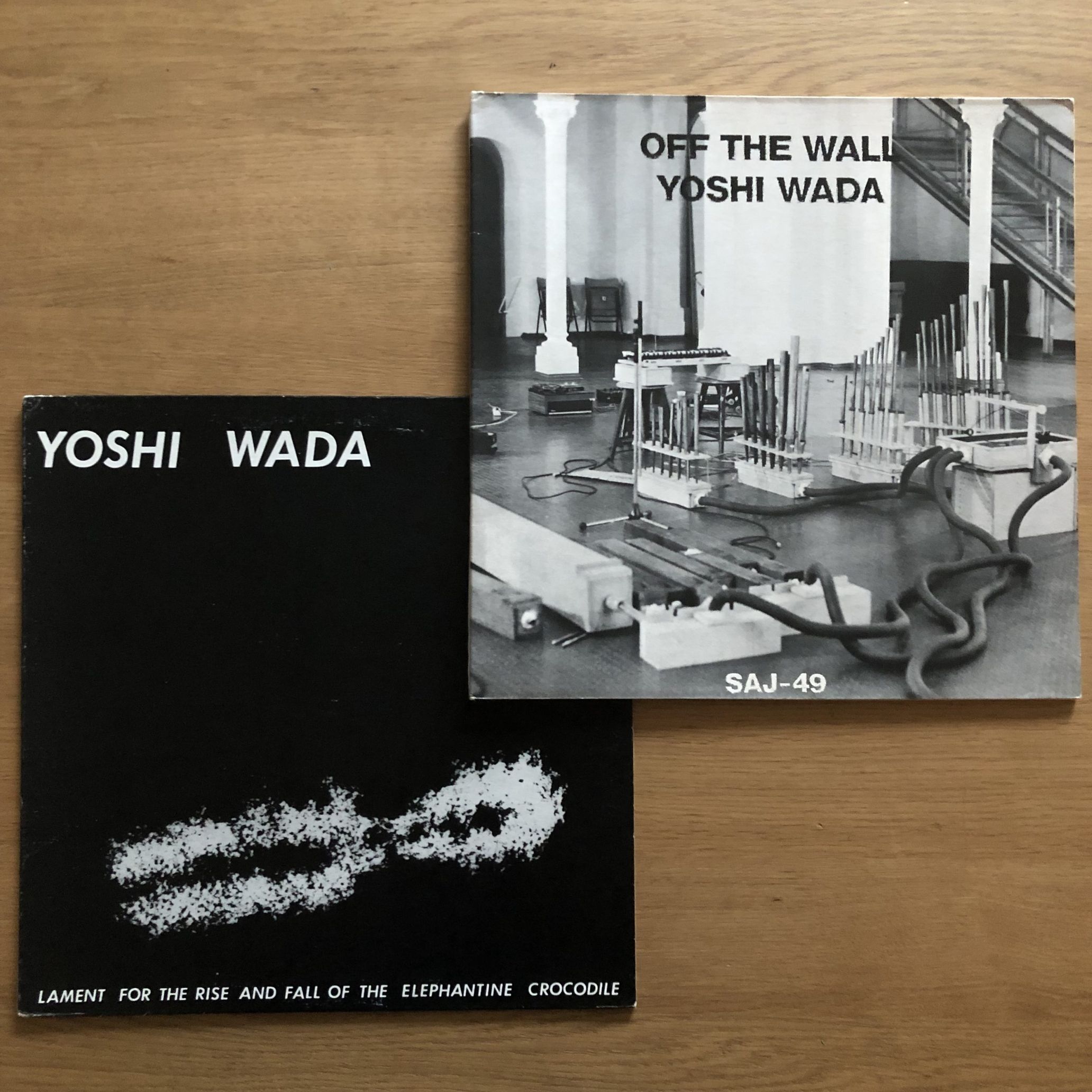 YOSHI WADA / LAMENT FOR THE AND FALL OF THE ELEHANTINE CROCODILE , YOSHI WADA / OFF THE WALL