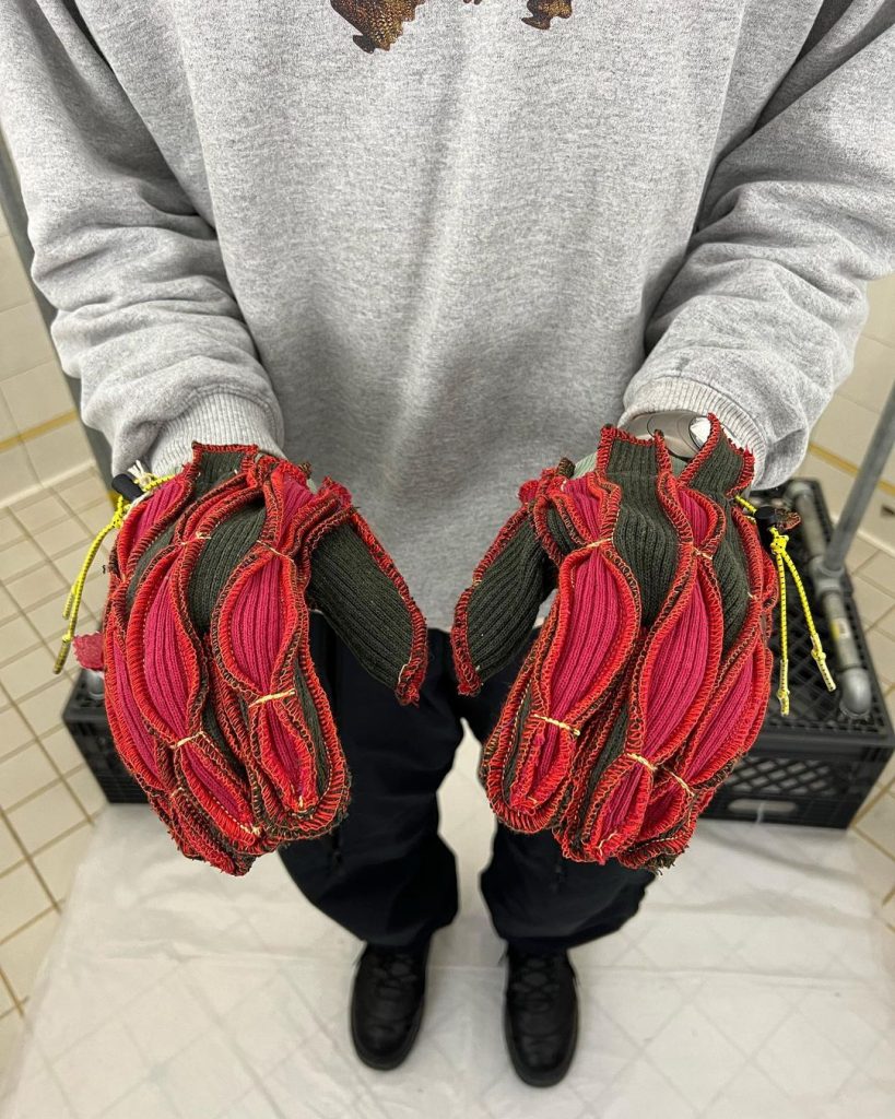 Seeing Red - gloves