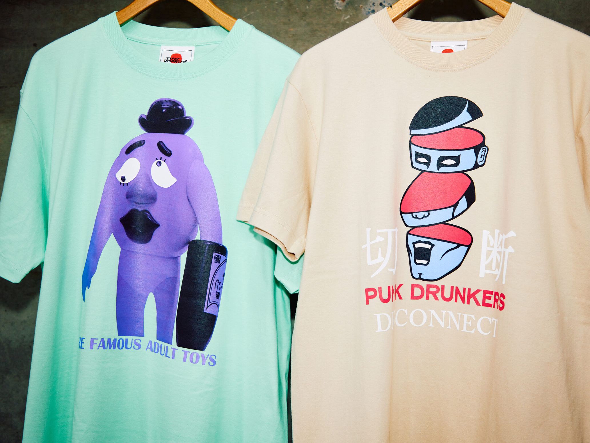 From Punk Drunkers’ Spring collection. There are many dedicated fans of the unique graphics