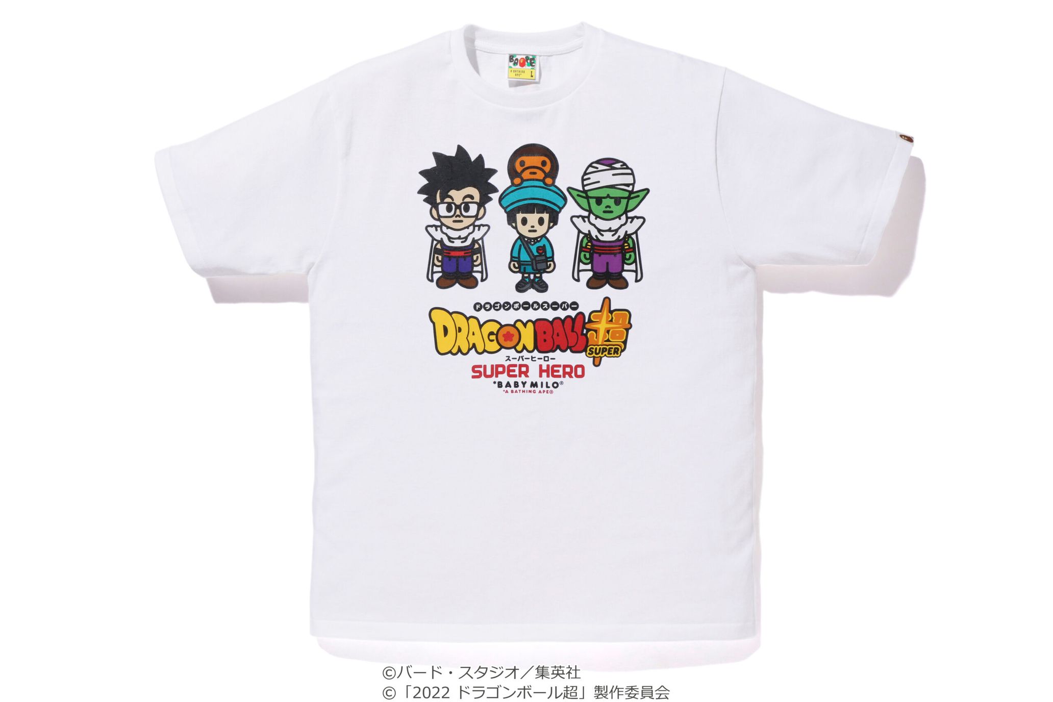 7,742円新品　A BATHING APE ドラゴンボール アラレちゃん TシャツLサイズ