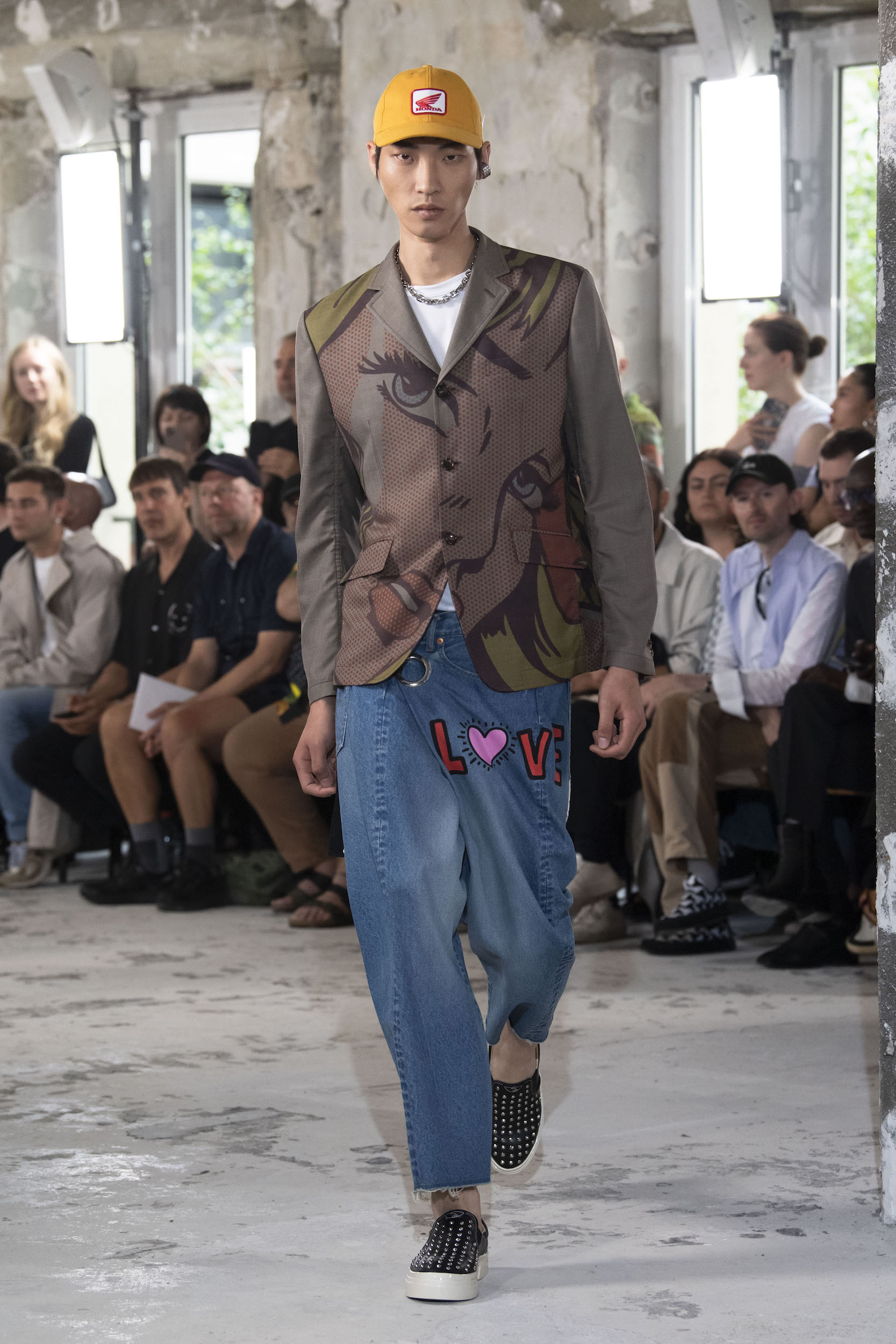 JUNYA WATANABE MAN 龍柄 サルエルパンツ-