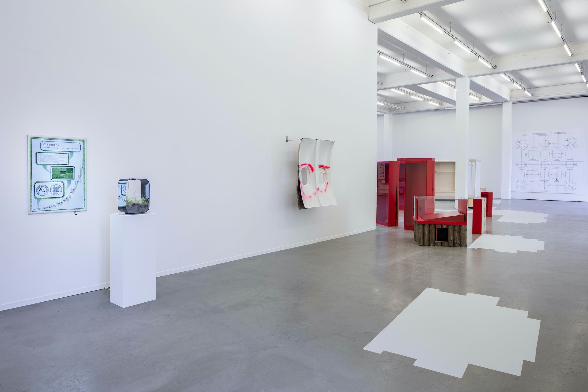Proof of Stake
Installation View, Proof of Stake – Technological Claims, Kunstverein in Hamburg, 2021
Photography Fred Dott