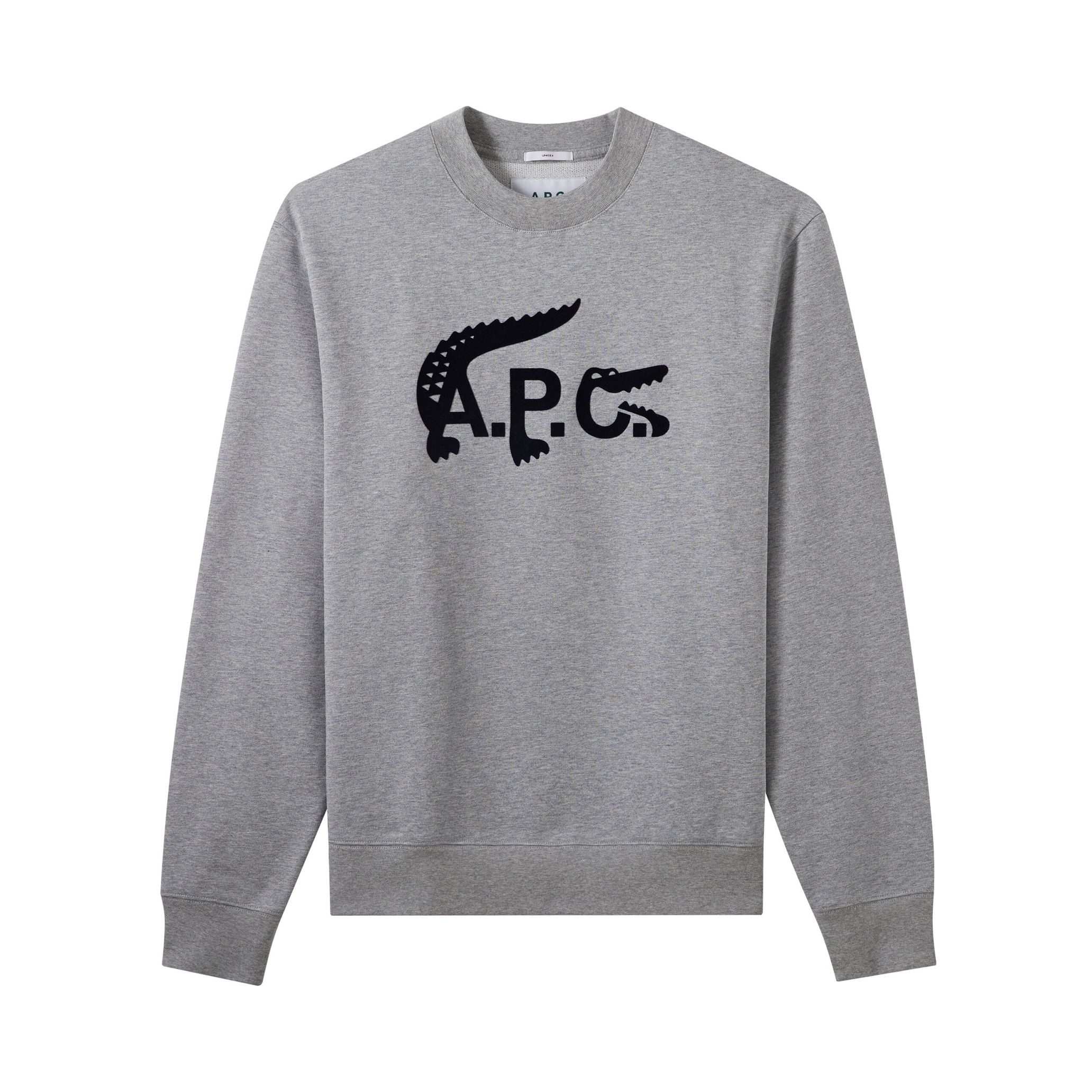ワニがロゴと戯れる「A.P.C.×Lacoste」コレクションが登場