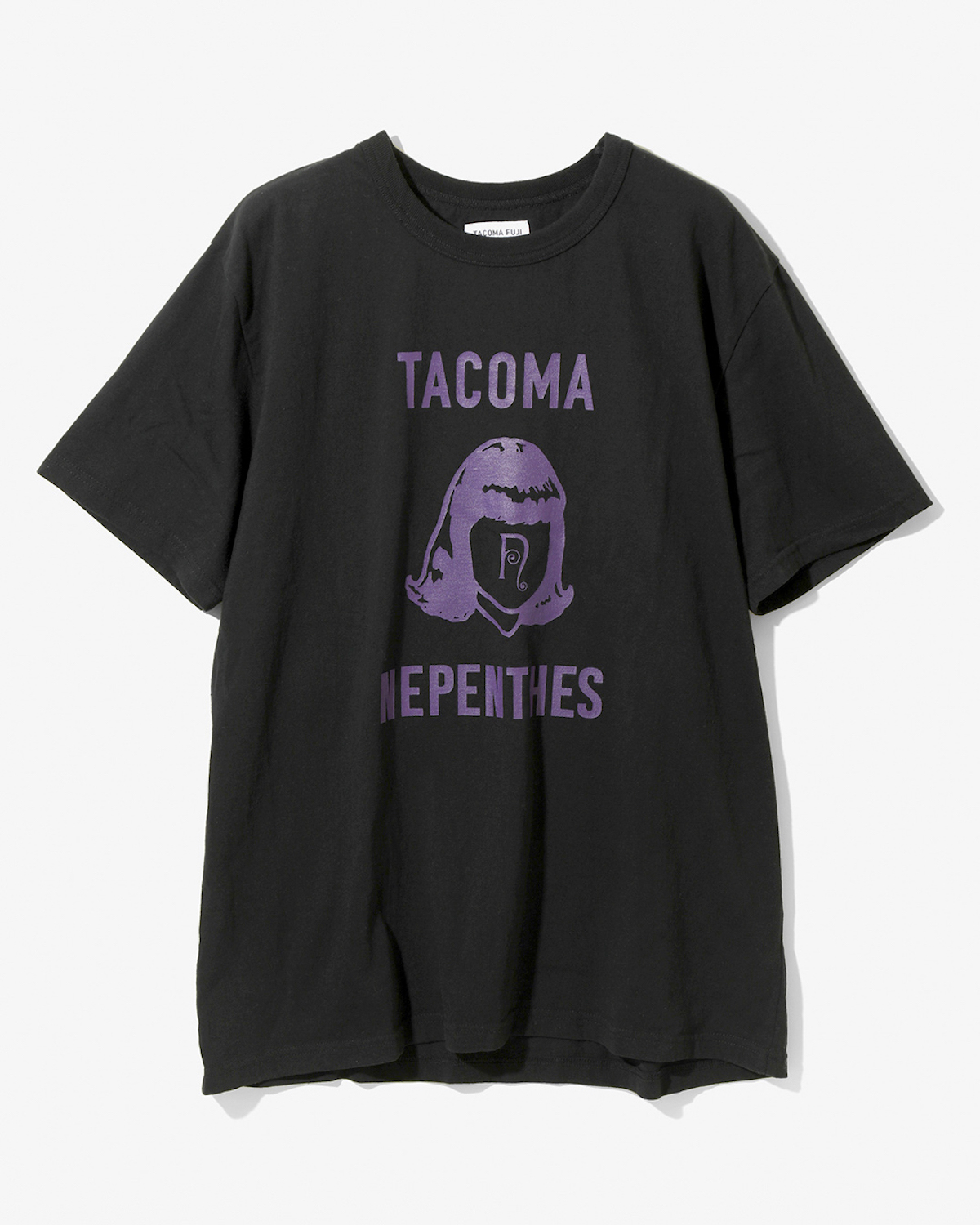 Tシャツ/カットソー(半袖/袖なし)TACOMAFUJI × nepenthes コラボTシャツ　グレー　XL