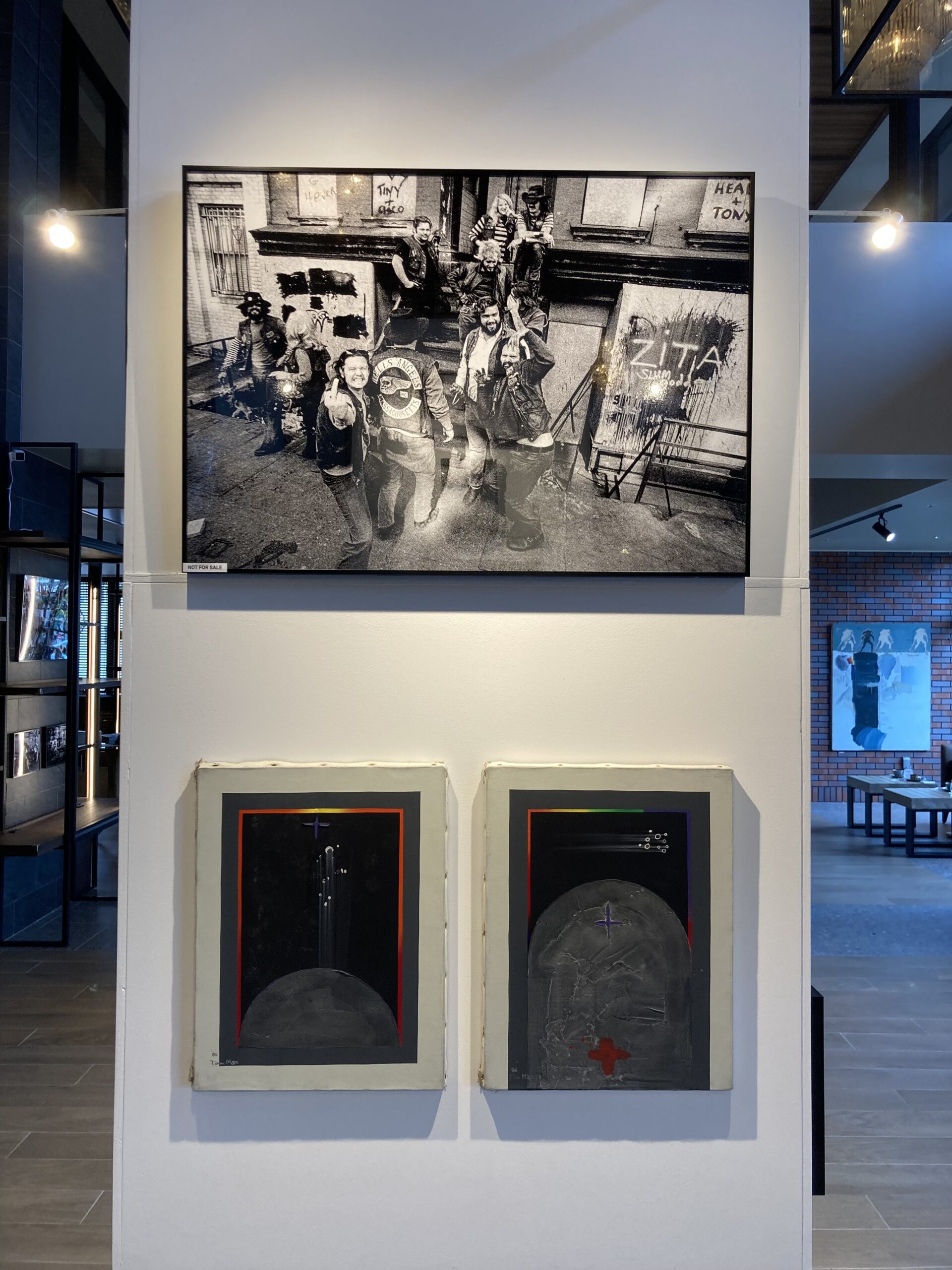Exhibition view of 1972-2022 TOMMAX and Osamu Nagahama: Two men’s Okinawa and America