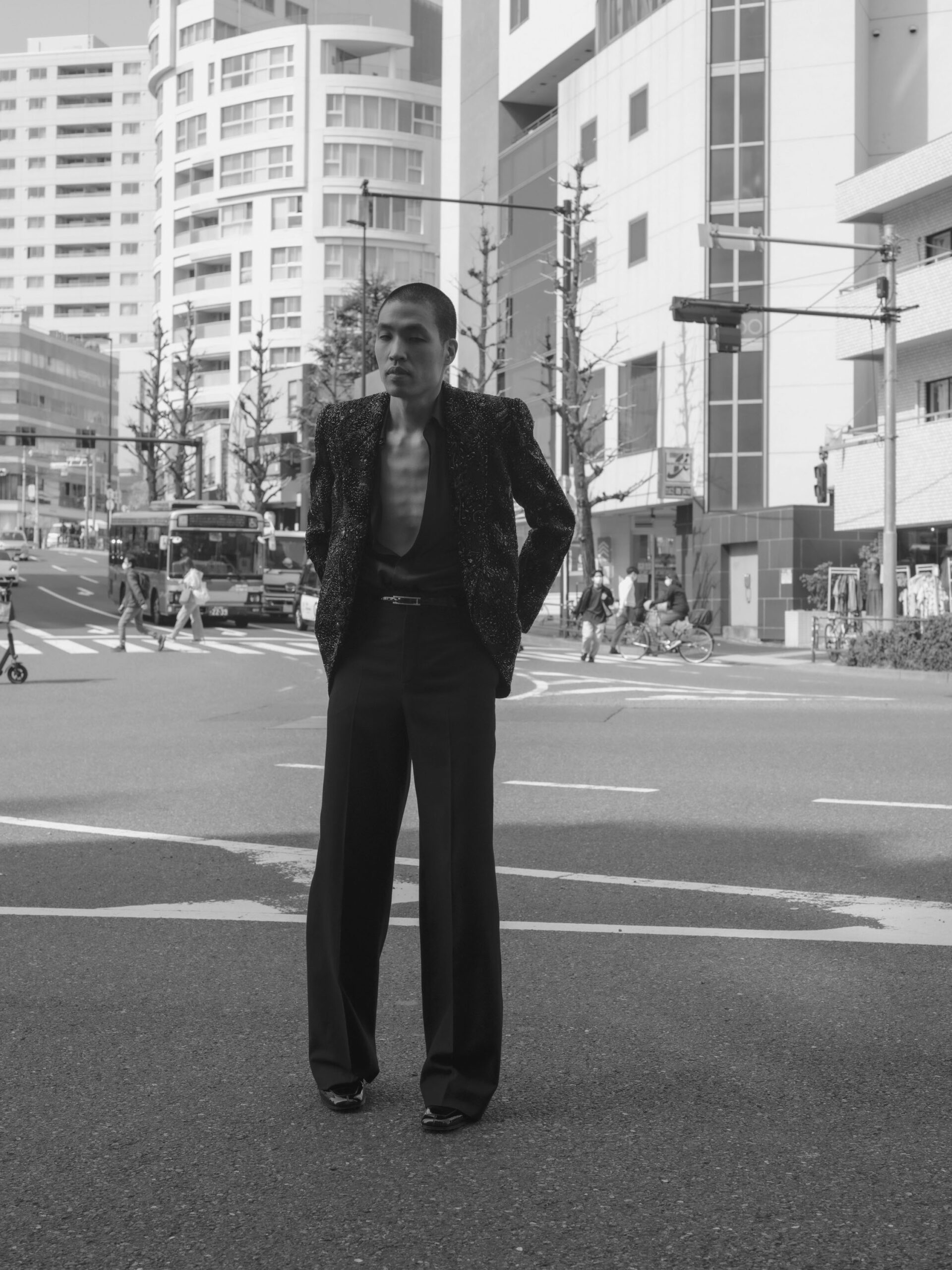 “東京”から選出されたホンマタカシ
TAKASHI HOMMA, MAGNUM PHOTOS GUEST PHOTOGRAPHER FOR SAINT LAURENT BY ANTHONY VACCARELLO