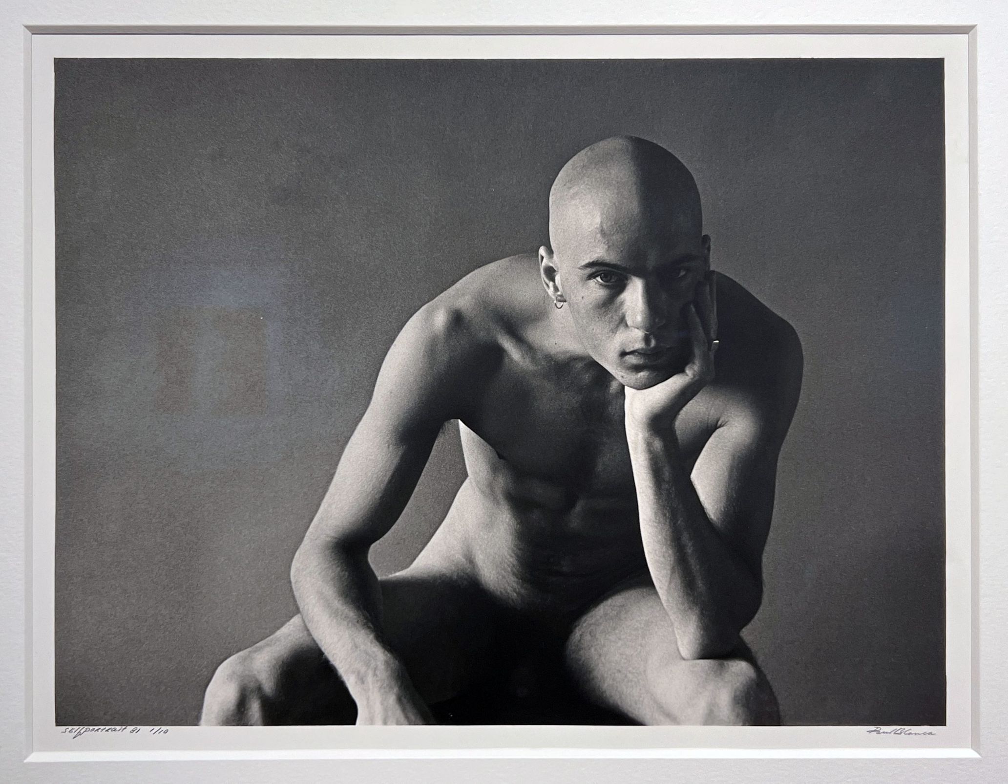 Paul Blanca, ‘Selfportrait, 1981’.