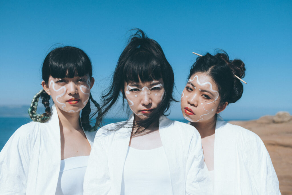 From left to right: Fumie, Yuko, Shoko Photography Shawn Chao