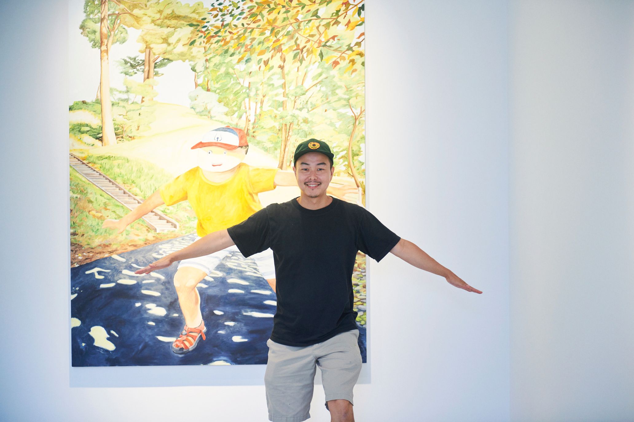 絵画修復士をしながらニューヨークで活動する日本人画家、倉田裕也の 