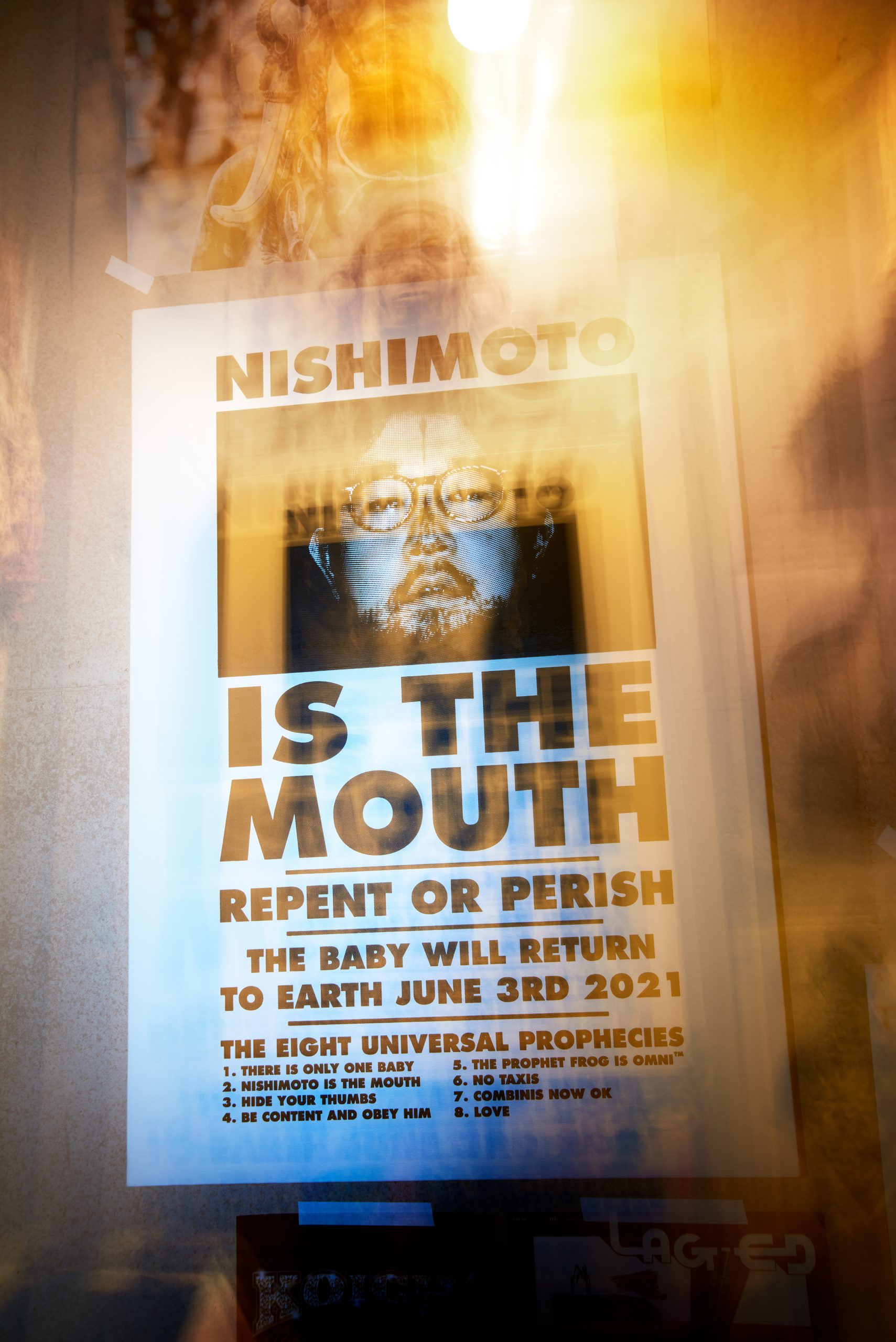 Interview with Katsutoshi Nishimoto of NISHIMOTO IS THE MOUTH part Interview with Katsutoshi Nishimoto of NISHIMOTO IS THE MOUTH part