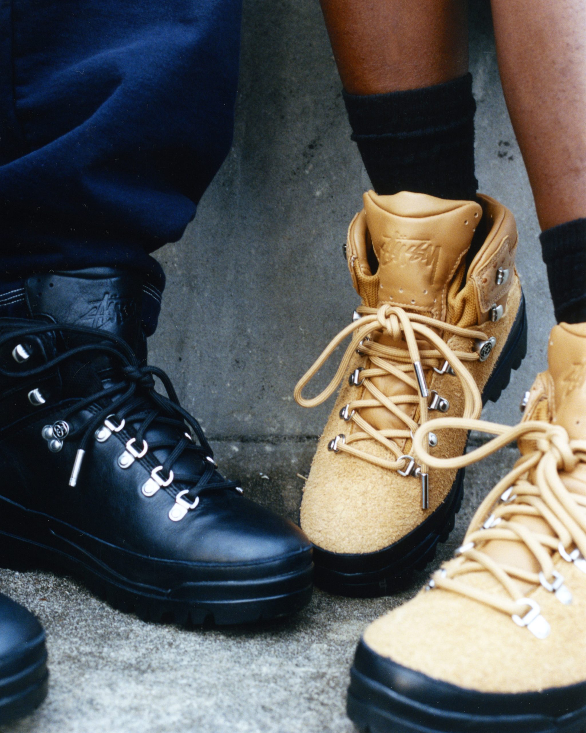 Stussy × Timberland World Hiker ステ-