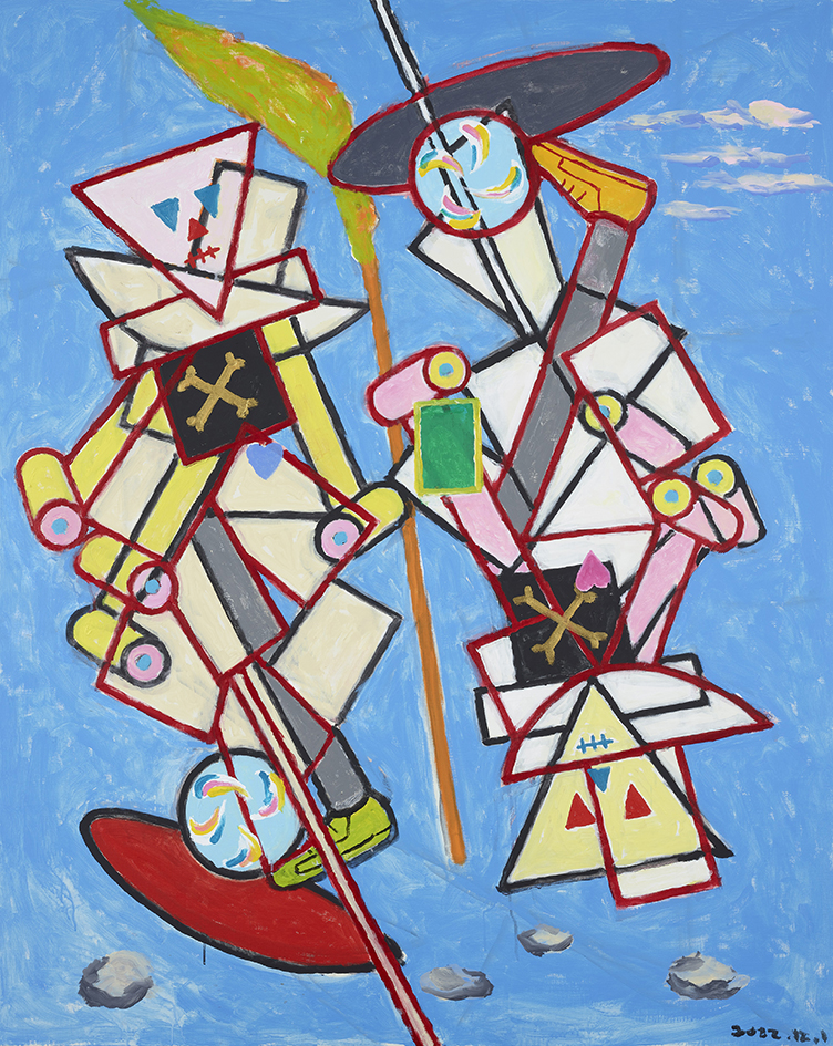 現代美術家・横尾忠則の新作100点を初公開する「横尾忠則 寒山百