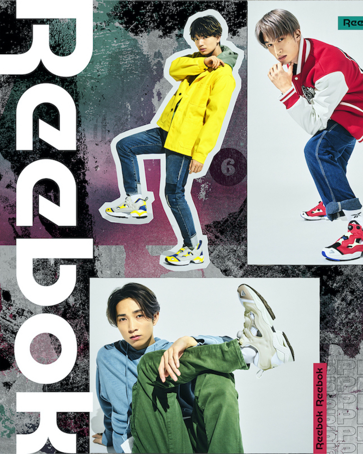 Reebok SixTONES コラボスニーカー