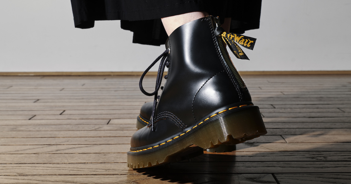 Dr.Marten/ドクターマーチン101YSスムース6ホールブーツ24㎝以上の方をお勧めします