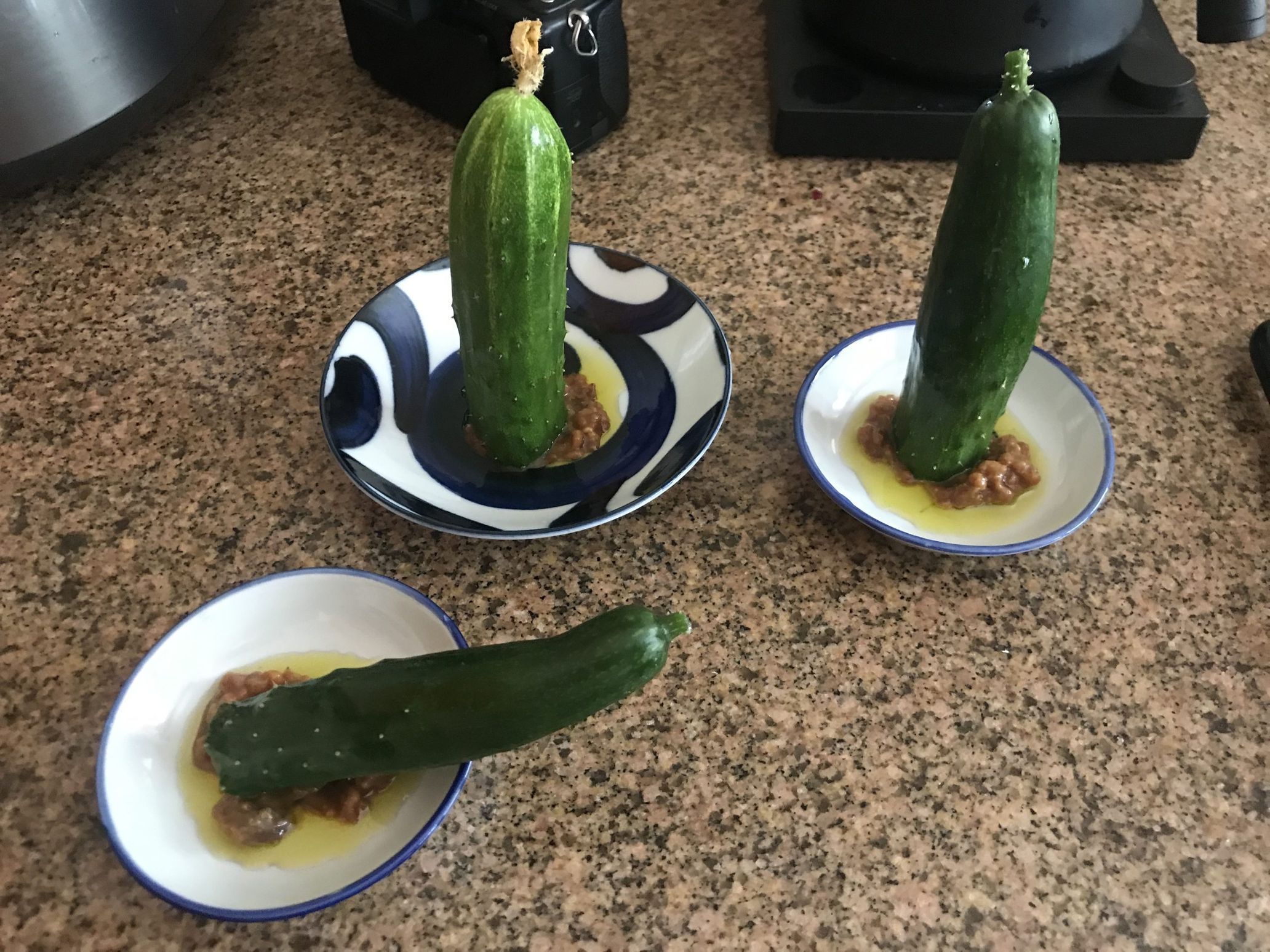 Manganji peppers and Cucumbers 