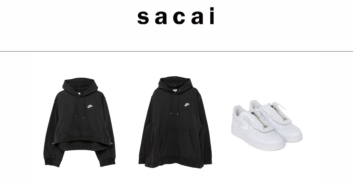 サカイ」×「ナイキ」のカスタムアイテムが「Hello sacai」限定で発売