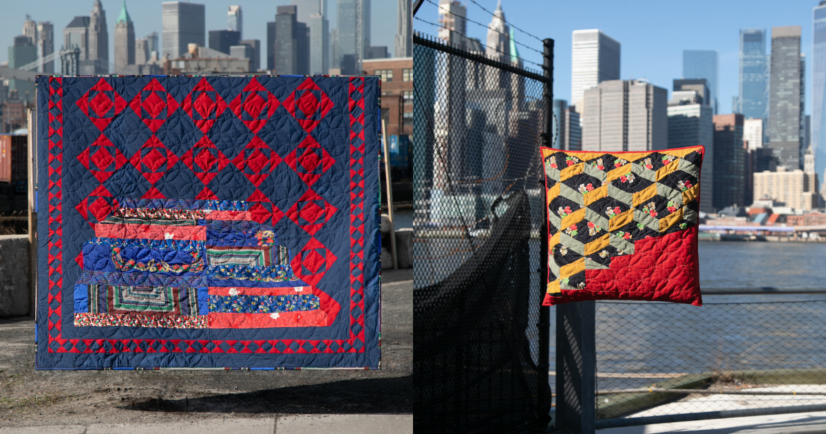 半額出品定価12万SACAI×A.P.C.QUILTS ROUND 23 半額出品定価12万SACAI×A.P.C.QUILTS ROUND 23