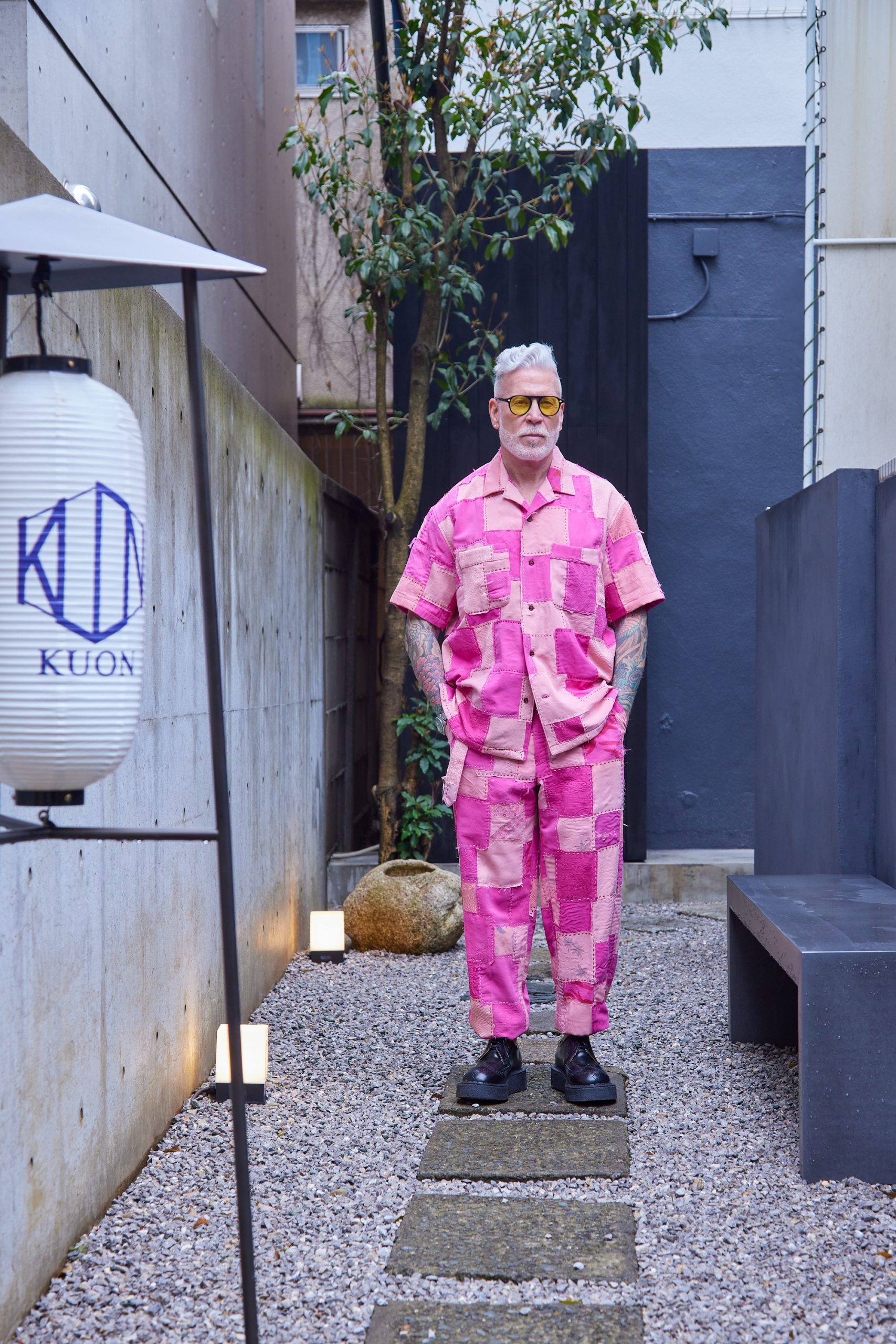 Balenciaga's London Store Is Now Covered in Pink Fur - Take a Look