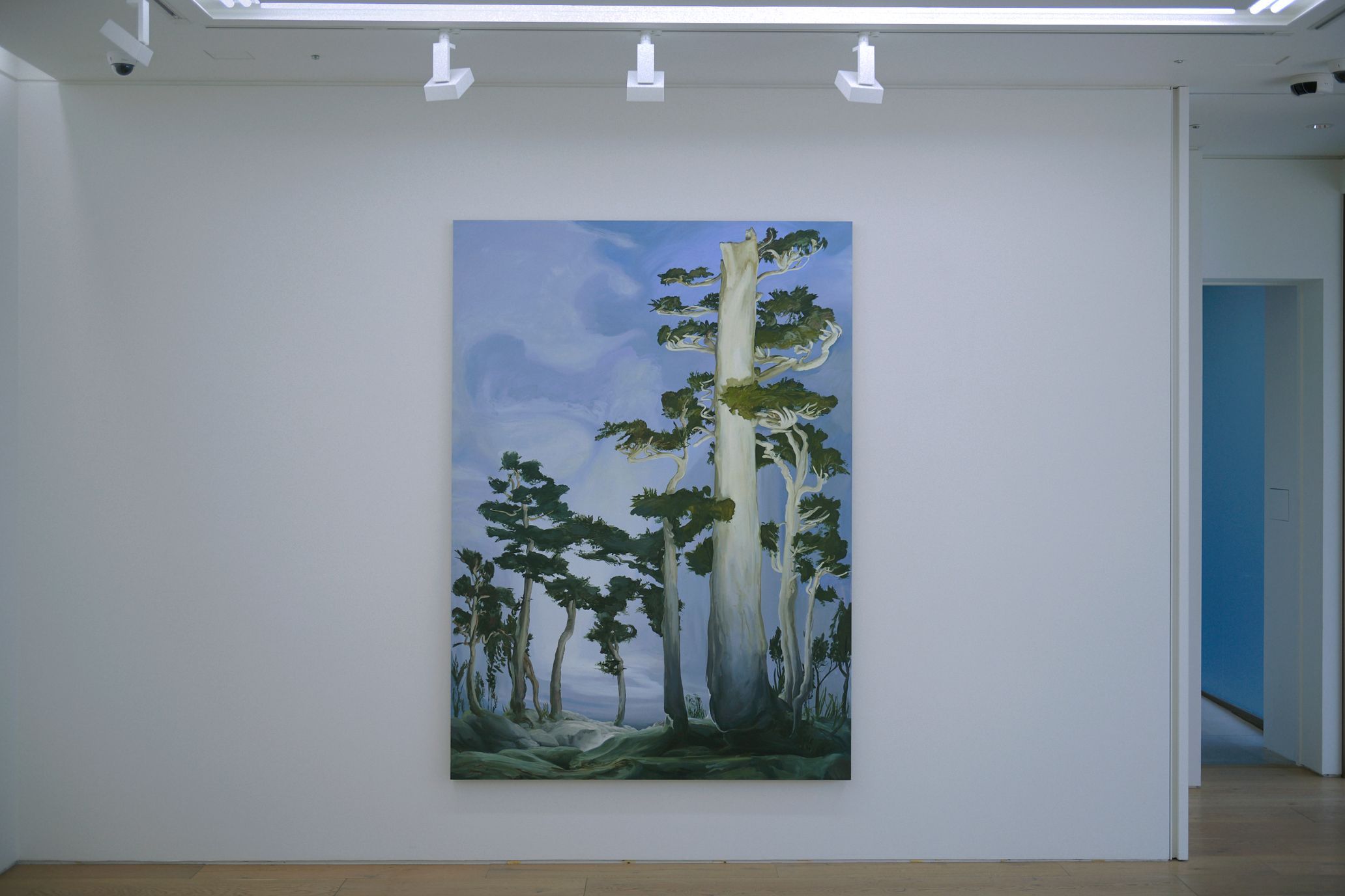 A Hybrid of Technology and Oil Painting: Emma Webster’s Landscape on the boundary