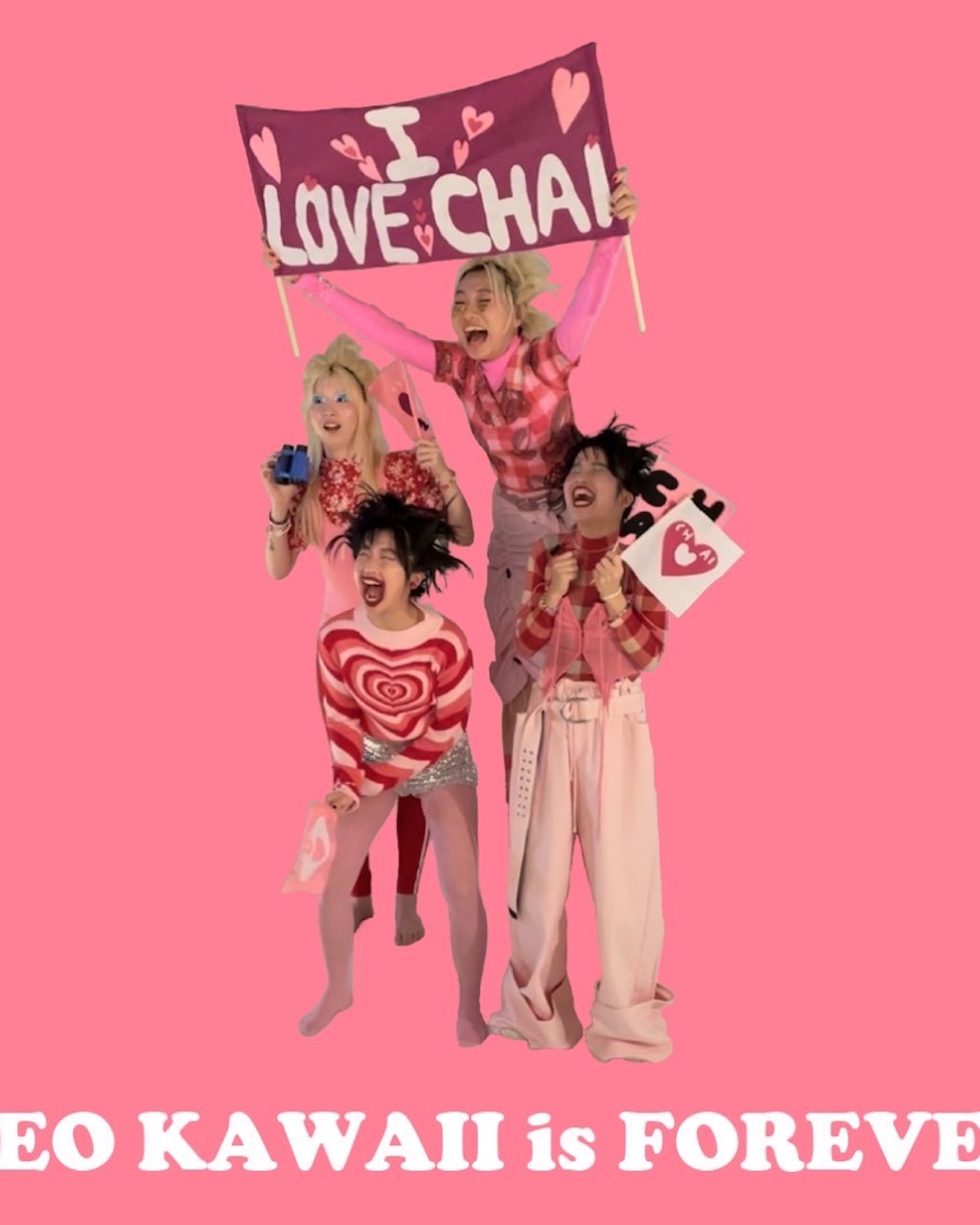CHAIが3月12日でバンド活動を終了 1月28日からの「We The CHAI Tour