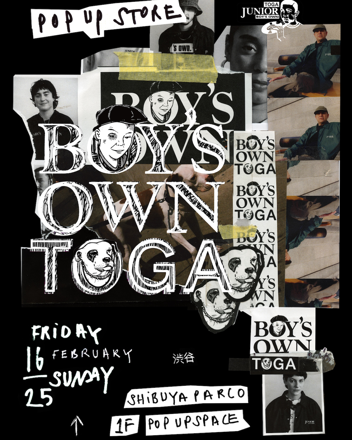 TOGA x BOY'S OWN コラボ バケットハット